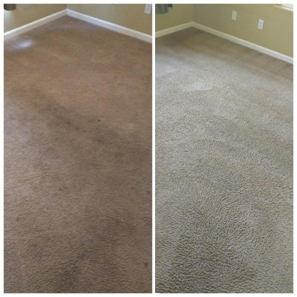 Before and After Carpet Cleaning in Fresno, CA